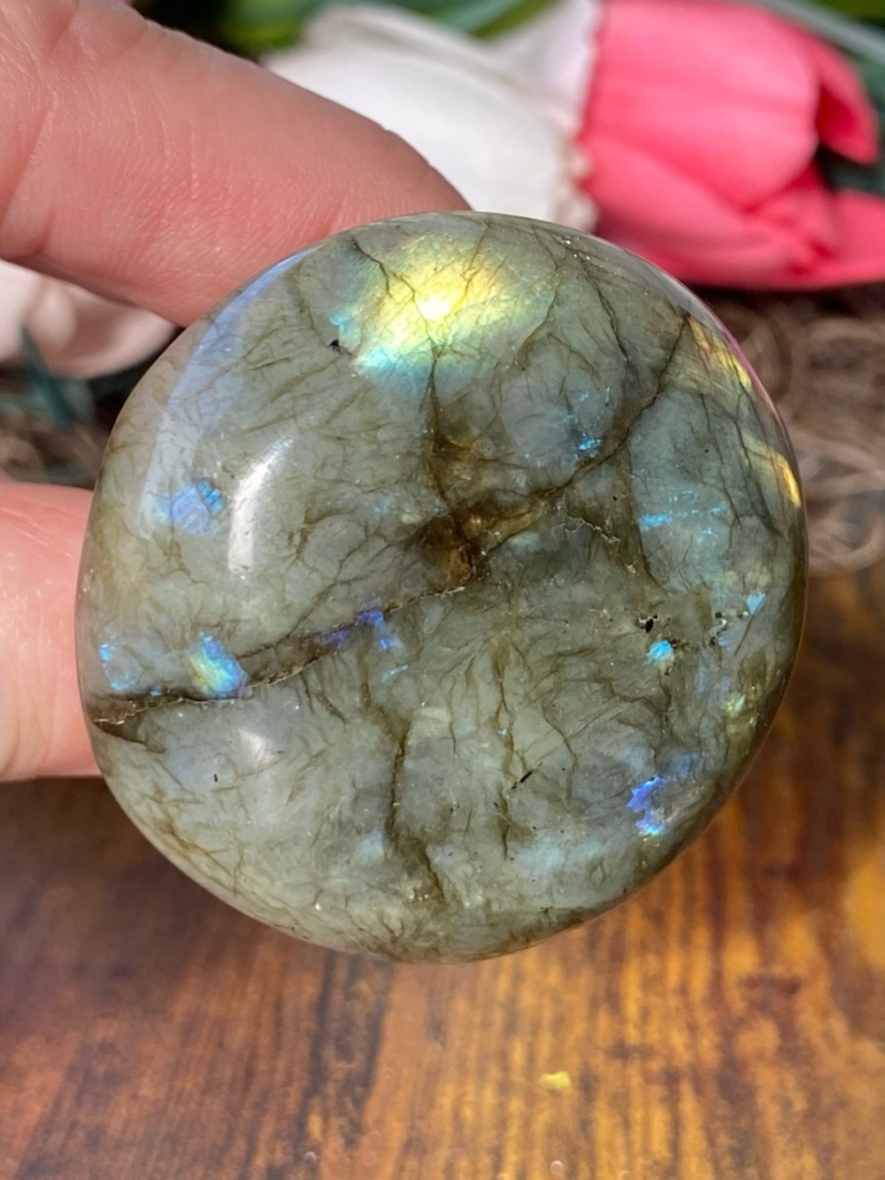 Labradorite Mushroom - Picture 5 of 16